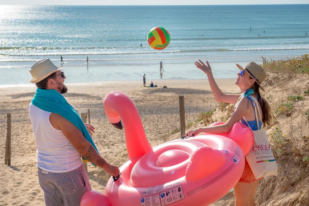 Camping L'Ocean Brem-Sur-Mer Esterno foto