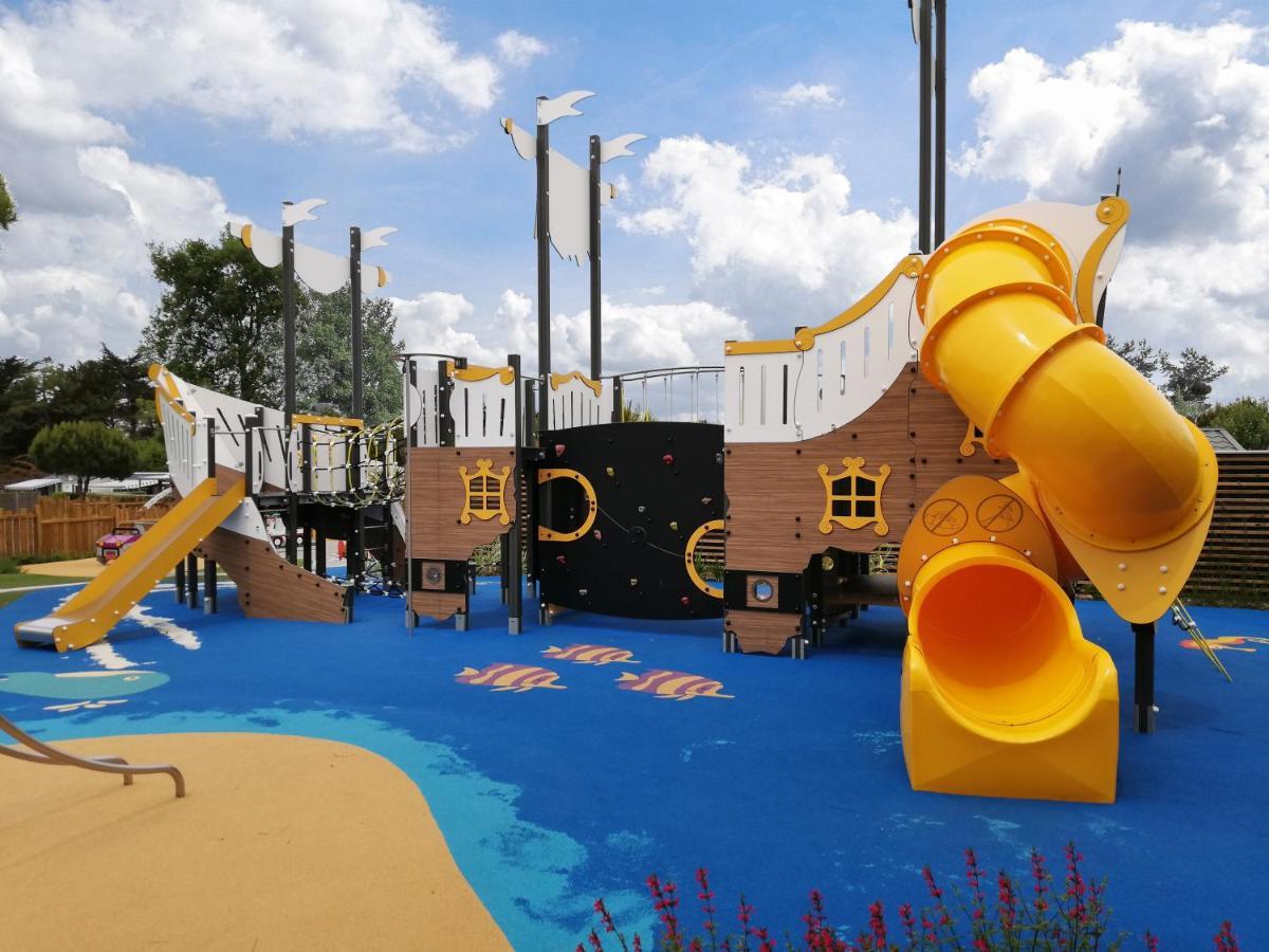 Camping L'Ocean Brem-Sur-Mer Esterno foto