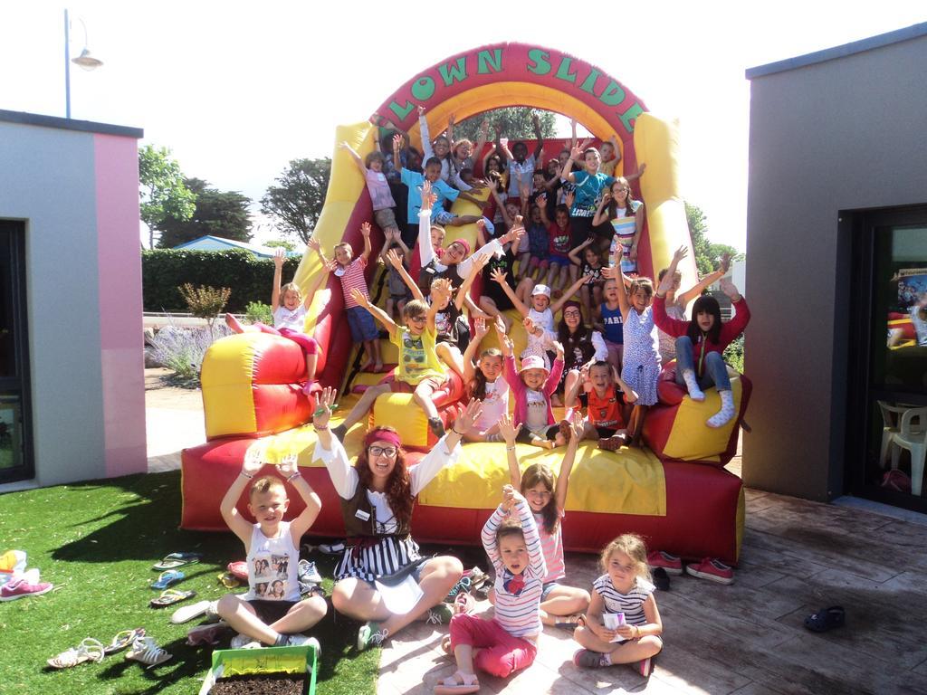 Camping L'Ocean Brem-Sur-Mer Esterno foto