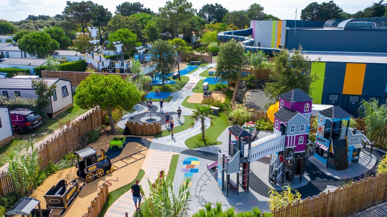 Camping L'Ocean Brem-Sur-Mer Esterno foto
