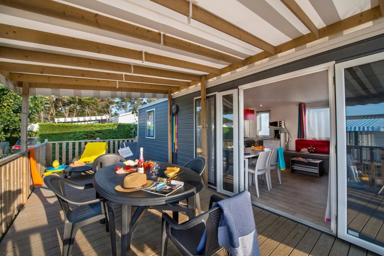 Camping L'Ocean Brem-Sur-Mer Esterno foto